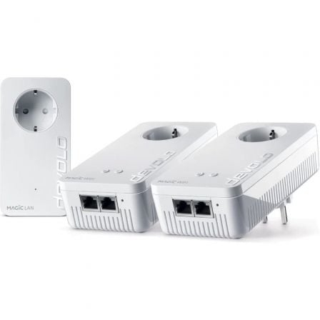 ADAPTADOR POWERLINE DEVOLO MAGIC 2 WIFI 6 MULTIROOM KIT/ 2400MBPS/ ALCANCE 500M/ PACK DE 3