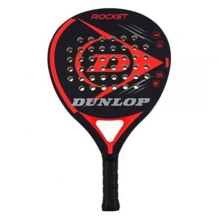 PALA DE PADEL DUNLOP ROCKET/ NEGRA Y ROJA