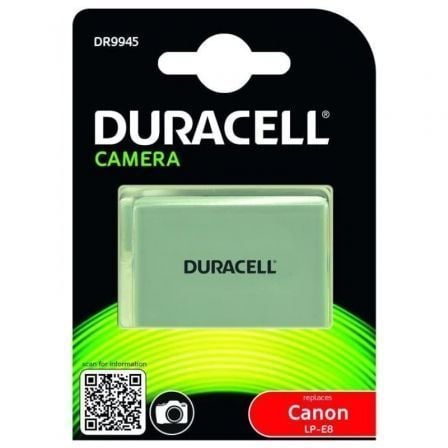 BATERIA PARA CAMARA DIGITAL DURACELL DR9945 - 7.4V - 1020MAH - COMPATIBLE SEGUN ESPECIFICACIONES | Accesorios de fotografia y video