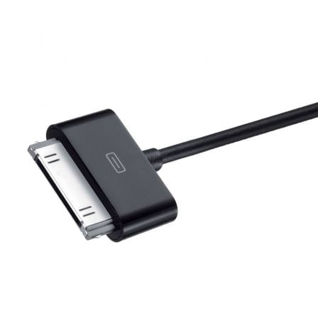 CABLE USB 2.0 DURACELL USB5011A/ USB MACHO - USB 30 PIN MACHO/ 1M/ NEGRO | Cables para apple 30 pines