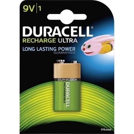 PILA DURACELL ULTRA HR9V/ 9V/ RECARGABLE