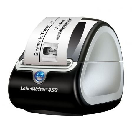 IMPRESORA TERMICA DYMO LABELWRITER 450. IMPRIME ETIQUETAS DE HASTA 60 MM DE ANCHO. CALIDAD LASER