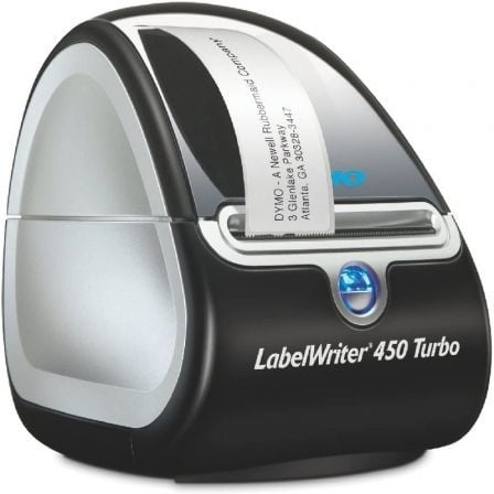 IMPRESORA DE ETIQUETAS DYMO LABELWRITER 450 TURBO S0838820/ TERMICA/ USB/ NEGRA Y GRIS