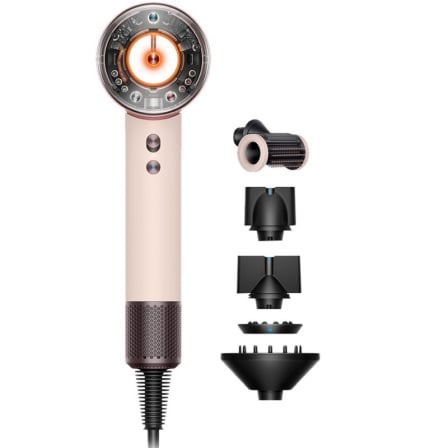 SECADOR DYSON SUPERSONIC NURAL/ 1600W/ IONICO/ ROSA CERAMICO Y ORO ROSA