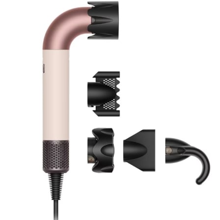 SECADOR DYSON SUPERSONIC R RIZADO+MUY RIZADO CERAMIC PINK/ROSE GOLD