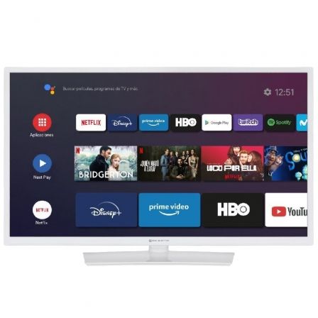 TELEVISOR EAS ELECTRIC E32AN70W 32"/ HD/ SMART TV/ WIFI/ BLANCO