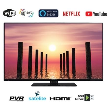 TELEVISOR EAS ELECTRIC E32SL702 - 32"/81.2CM - 1366*768 - DVB-T/T2/C/S/S2 HEVC - SMART TV - WIFI - VGA - 2*HDMI - USB - LAN - VE