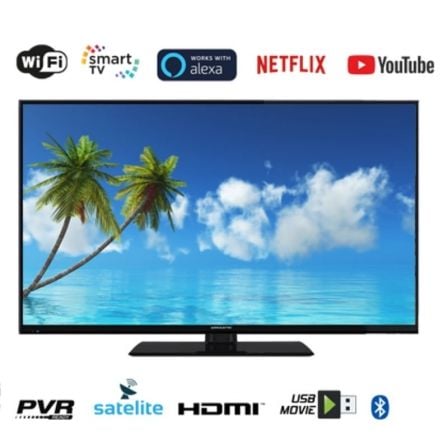 TELEVISOR EAS ELECTRIC E40SL803 - 39"/99CM - FULL HD 1920*1080 - DVB-T/T2/C/S/S2 - SMART TV - WIFI - BT - VGA - 2*HDMI - 2*USB -