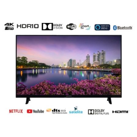 TELEVISOR EAS ELECTRIC E43SL952 - 43"/109CM - 3840*2160 4K - DVB-T/T2/C/S/S2 HEVC - SMART TV - WIFI - 3*HDMI - 2*USB - VGA - VES