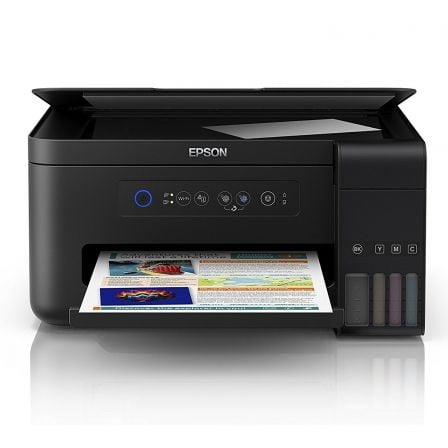 MULTIFUNCION RECARGABLE COLOR EPSON ECOTANK ET-2700 WIFI/ NEGRA