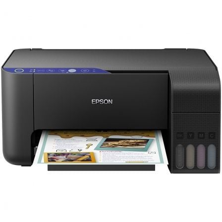 MULTIFUNCION RECARGABLE COLOR EPSON ECOTANK ET-2711 WIFI/ NEGRA