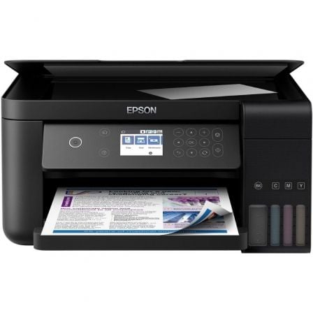 MULTIFUNCION RECARGABLE COLOR EPSON ECOTANK ET-3700 WIFI/ DUPLEX/ NEGRA