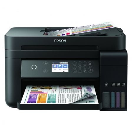 MULTIFUNCION RECARGABLE COLOR EPSON ECOTANK ET-3750 WIFI/ DUPLEX/ NEGRA