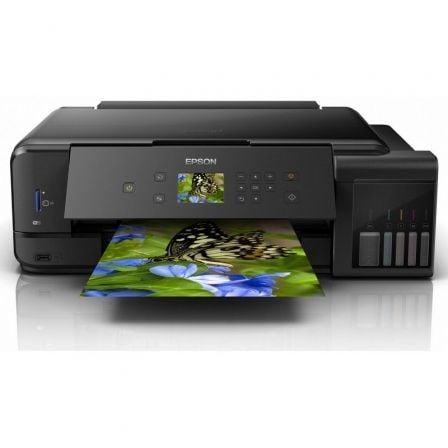 MULTIFUNCION A3 RECARGABLE COLOR EPSON ECOTANK ET-7750 WIFI/ DUPLEX/ NEGRA