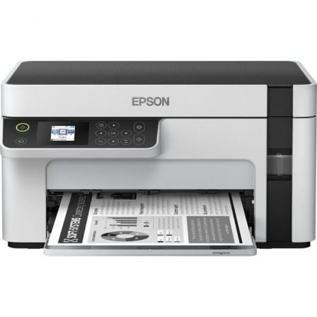 MULTIFUNCION RECARGABLE MONOCROMO EPSON ECOTANK ET-M2120 WIFI/ BLANCA