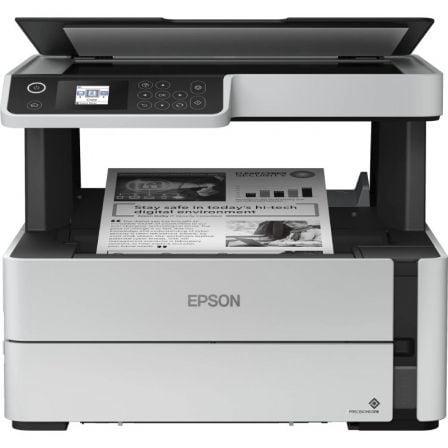 MULTIFUNCION RECARGABLE MONOCROMO EPSON ECOTANK ET-M2170 WIFI/ DUPLEX/ BLANCA