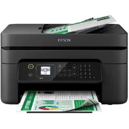 MULTIFUNCION EPSON WORKFORCE WF-2830DWF WIFI/ FAX/ NEGRA