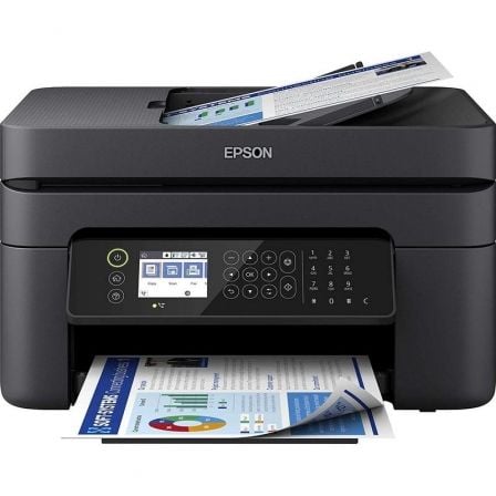 MULTIFUNCION EPSON WORKFORCE WF-2850DWF WIFI/ FAX/ DUPLEX/ NEGRA