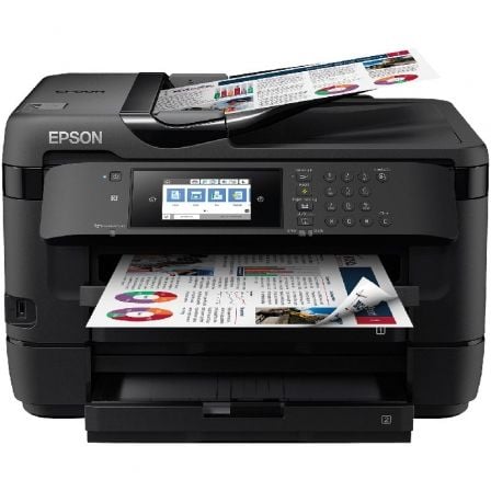 MULTIFUNCION A3+ EPSON WORKFORCE WF-7720DTWF WIFI/ FAX/ DUPLEX/ NEGRA