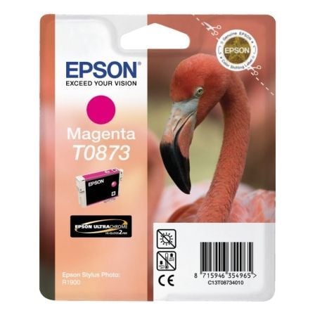 CARTUCHO DE TINTA ORIGINAL EPSON T0873/ MAGENTA