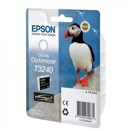 CARTUCHO DE TINTA ORIGINAL EPSON T3240/ OPTIMIZADOR DE BRILLO