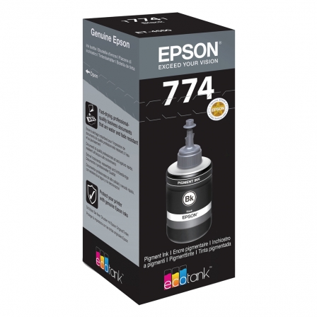 BOTELLA DE TINTA ORIGINAL EPSON T7741/ NEGRO