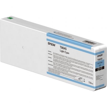 CARTUCHO DE TINTA ORIGINAL EPSON T804500/ CIAN CLARO