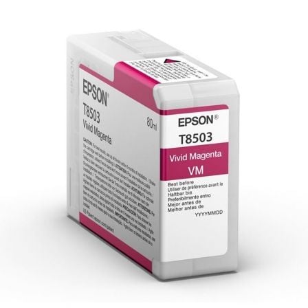 CARTUCHO DE TINTA ORIGINAL EPSON T8503/ MAGENTA