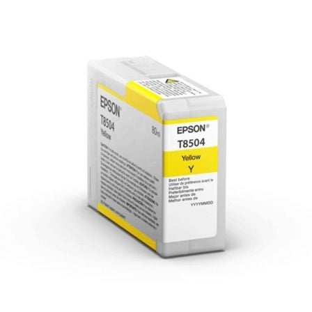 CARTUCHO DE TINTA ORIGINAL EPSON T8504/ AMARILLO