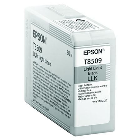 CARTUCHO DE TINTA ORIGINAL EPSON T8509/ NEGRO LIGHT LIGHT