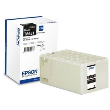 CARTUCHO DE TINTA ORIGINAL EPSON T8651 XXL ALTA CAPACIDAD/ NEGRO