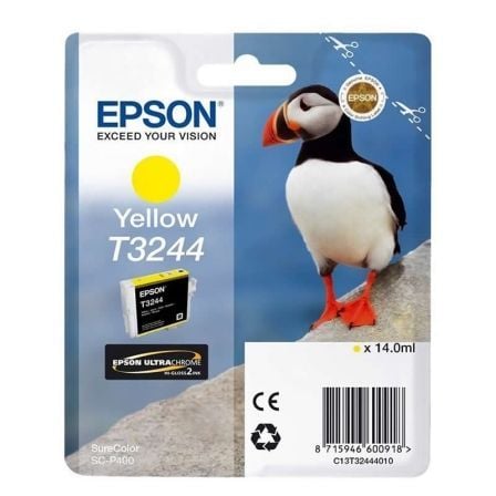 CARTUCHO DE TINTA ORIGINAL EPSON T3244/ AMARILLO