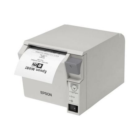 IMPRESORA DE TICKETS TERMICA EPSON TM-T70II (023A0) - VELOCIDAD 250MM/S - ROLLO 80MM - AUTO CUTTER - USB - RS-232 - APERTURA DE