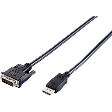 CABLE CONVERSOR EQUIP 119336/ DISPLAYPORT MACHO - DVI-D MACHO/ 2M/ NEGRO