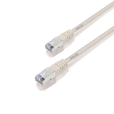 LATIGUILLO DE RED EQUIP 225416 - RJ-45 - F/UTP - CATEGORIA 5E - 10 METROS - COLOR BEIGE