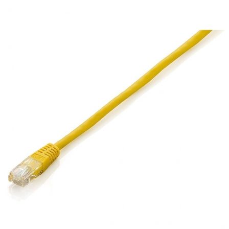 LATIGUILLO DE RED EQUIP 225460 - RJ-45 - F/UTP - CATEGORIA 5E - 1 METRO - COLOR AMARILLO