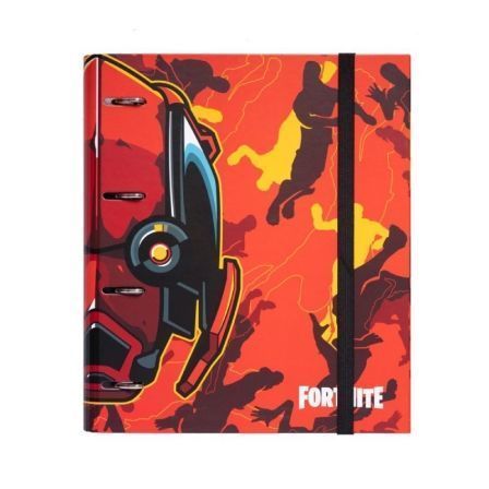 CARPETA 4 ANILLAS ERIK CAT0065 FORTNITE 2 TROQUELADA PREMIUM - TAPA DURA - ESPESOR 2MM - FORRADA CON PAPEL LAMINADO - BANDA ELAS