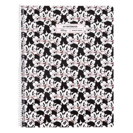 CUADERNO ERIK CTPPMA40004 MICKEY MOUSE - 80 PAGINAS A4 - 90G - PAUTADO - MICROPERFORADO - TAPA POLIPROPILENO