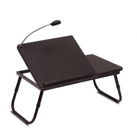 SOPORTE MULTIFUNCION EUROSILLA BEAT TABLET/ 60 X 35 X 23/27 CM/ NEGRO