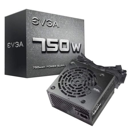 FUENTE DE ALIMENTACION EVGA 100-N1-0750-L2 750W - VENTILADOR 12CM - ATX