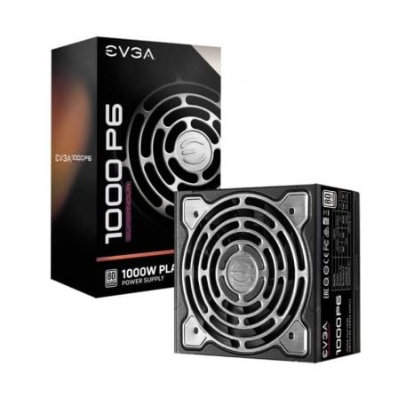 FUENTE DE ALIMENTACION EVGA 1000 P6 SUPERNOVA/ 1000W/ VENTILADOR 13.5CM/ 80 PLUS PLATINUM