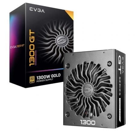 FUENTE DE ALIMENTACION EVGA 1300 GT SUPERNOVA/ 1300W/ VENTILADOR 13.5CM/ 80 PLUS GOLD