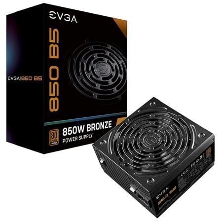 FUENTE DE ALIMENTACION GAMING EVGA 850 B5/ 850W/ VENTILADOR 13.4 CM/ 80 PLUS BRONZE