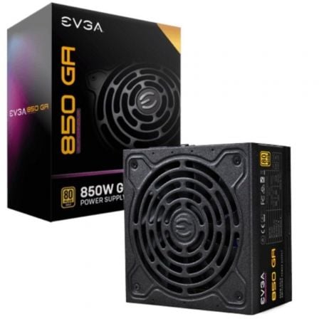 FUENTE DE ALIMENTACION GAMING EVGA 850 GA SUPERNOVA/ 850W/ VENTILADOR 13.5CM/ 80 PLUS GOLD