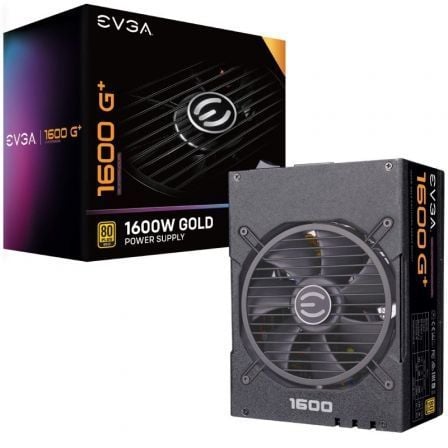 FUENTE DE ALIMENTACION EVGA 1600G+/ 1600W/ VENTILADOR 13.5CM/ 80 PLUS GOLD