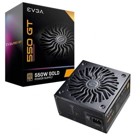 FUENTE DE ALIMENTACION EVGA 550 GT SUPERNOVA/ 550W/ VENTILADOR 13.5CM/ 80 PLUS GOLD