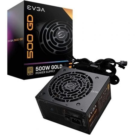 FUENTE DE ALIMENTACION EVGA 500GD/ 500W/ VENTILADOR 12CM/ 80 PLUS GOLD