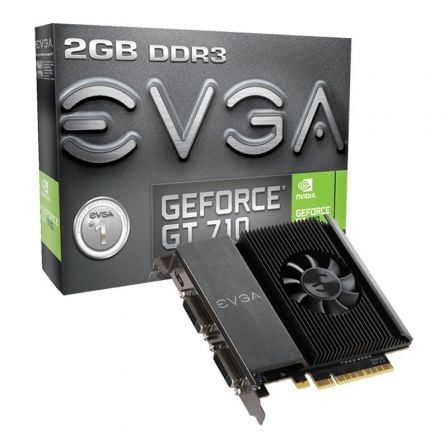 TARJETA GRAFICA EVGA GEFORCE GT 710/ 2GB DDR3