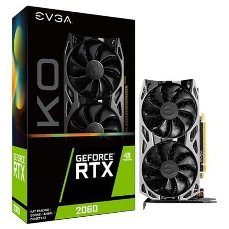 TARJETA GRAFICA EVGA GEFORCE RTX 2060 KO GAMING/ 6GB GDDR6