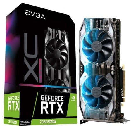 TARJETA GRAFICA EVGA GEFORCE RTX 2080 SUPER XC ULTRA - 8GB GDDR6 - 1845 MHZ - PCI 3.0 - HDMI - 3*DISPLAYPORT - USB TIPO-C - META